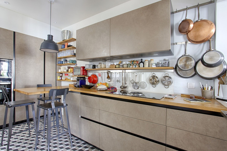 Cuisine privée d'un célèbre chef à Paris