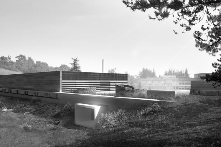 Construction d'un gymnase Bâtiment Basse Consommation - Collège JP. RAMEAU DIJON