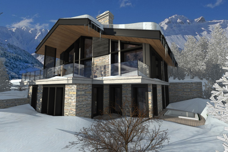 Construction d'un Chalet à Saint-Martin de Belleville (73)