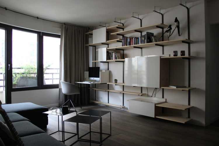 Rénovation et décoration d'un appartement à Bastille