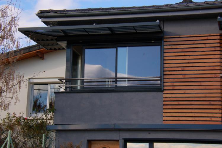 EXTENSION D'HABITATION EN OSSATURE BOIS