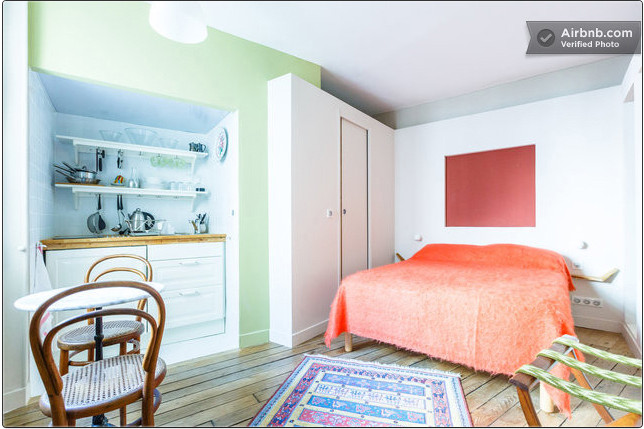 Aménagement d'un studio Rbnb
