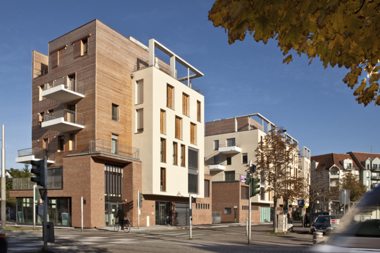 CONSTRUCTION DE 42 LOGEMENTS SCHLUTHFELD ILOT LOMBARDIE, STRASBOURG