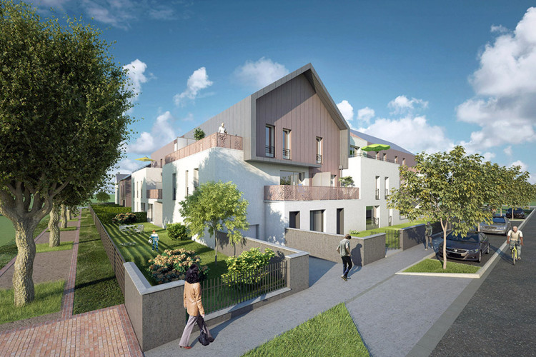 27 logements collectifs et 6 pavillons