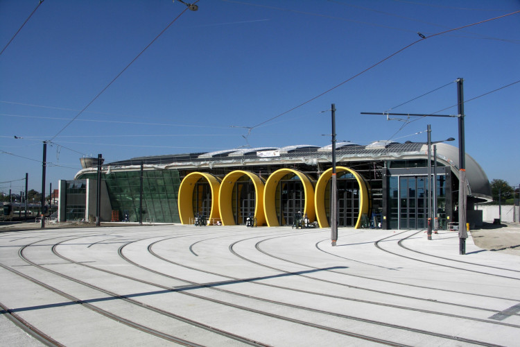 Atelier de dépôt du 2nd Tramway d'Orléans