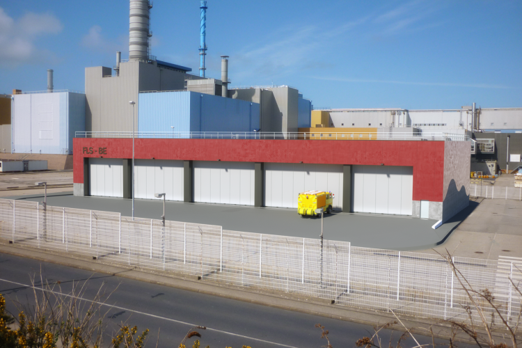 AREVA, BLOC D'ENTREPOSAGE