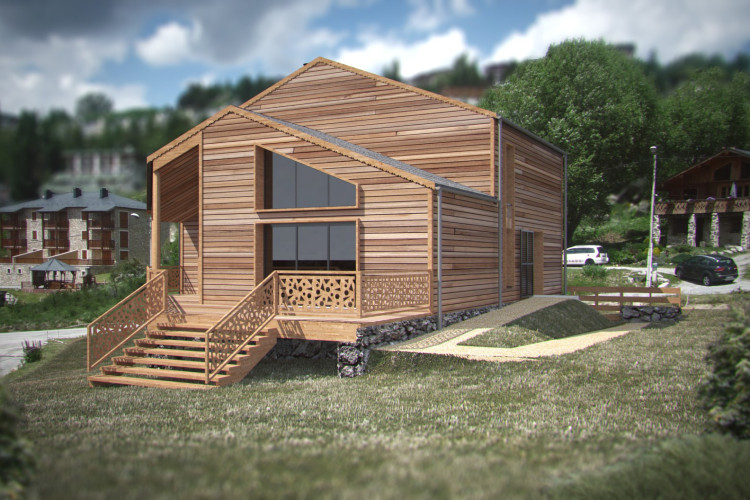  CHALET DESTINÉ A LA LOCATION