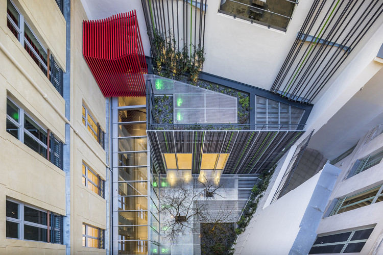 Restructuration lourde d'un immeuble de bureaux
