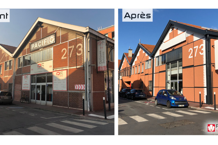 Rénovation bâtiment de commerces