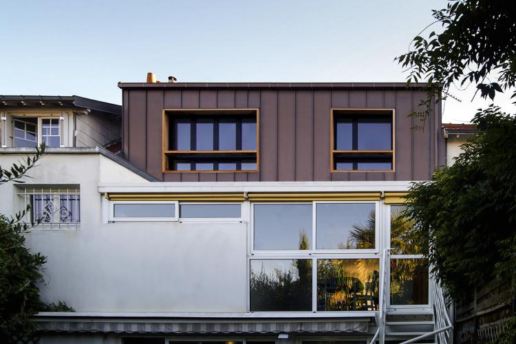 PROJET D: Surélévation d’une maison individuelle