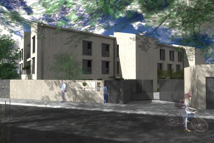 Création d'un immeuble résidentiel de quinze logements