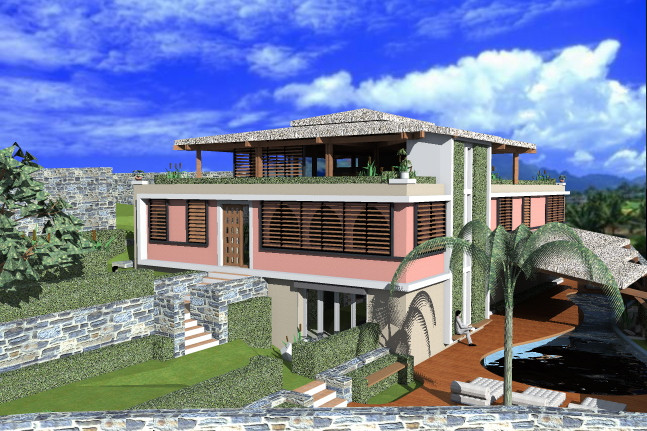 Réhabilitation d'une villa aux Comores