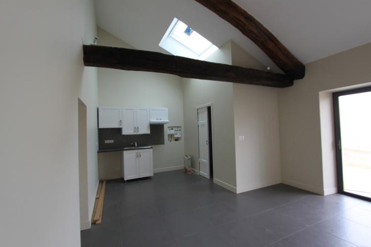 Aménagement d'un studio dans un batiment ancien