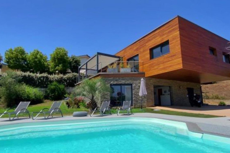 Maison écologique en Ossature Bois dans la région d'Ajaccio