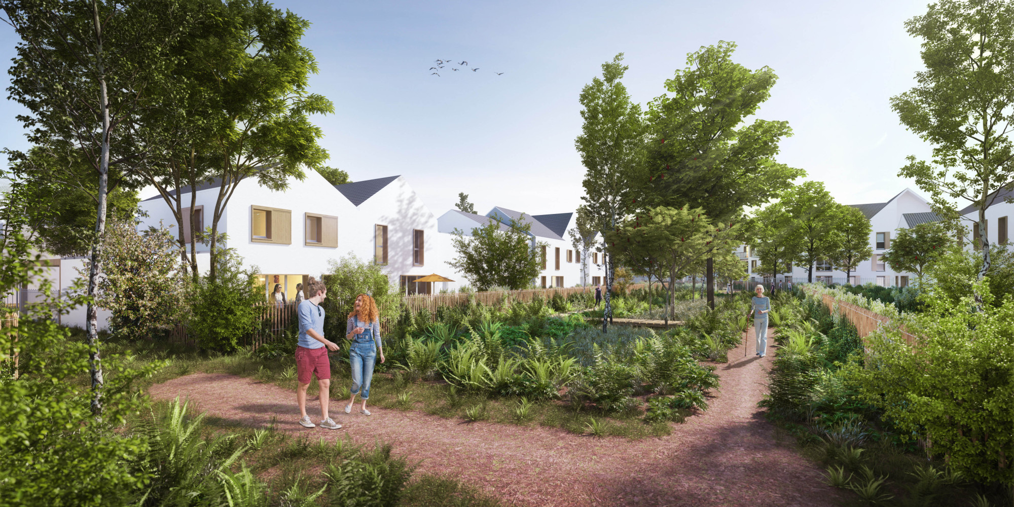 Ilôt Cité Jardins Quartier Argonne à Orléans, par L’HEUDÉ & ASSOCIÉS