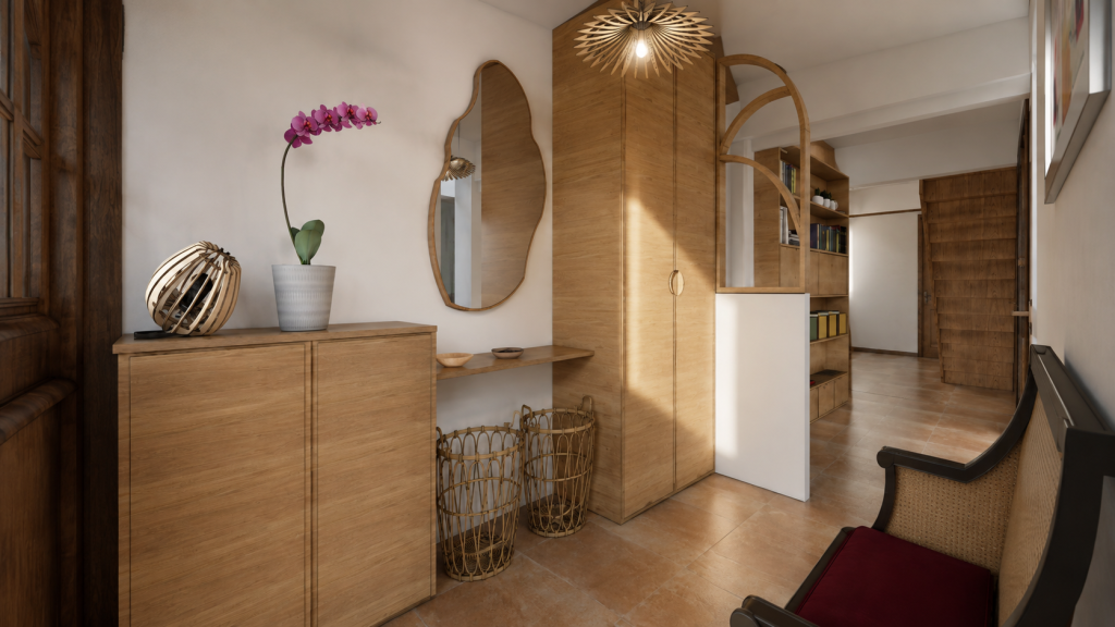 Rénovation de l'entrée