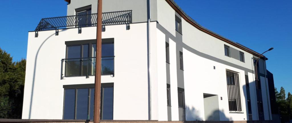 Résidence Courrier Sud, façade et balcons