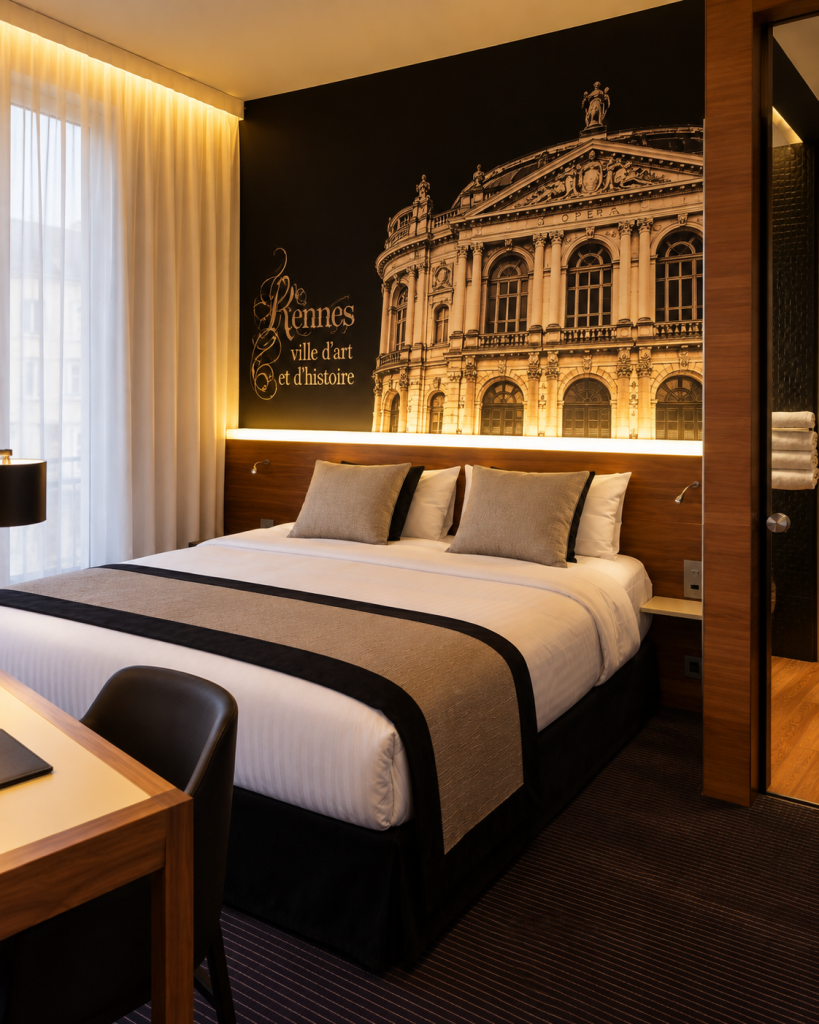 Relooking hôtel rennes