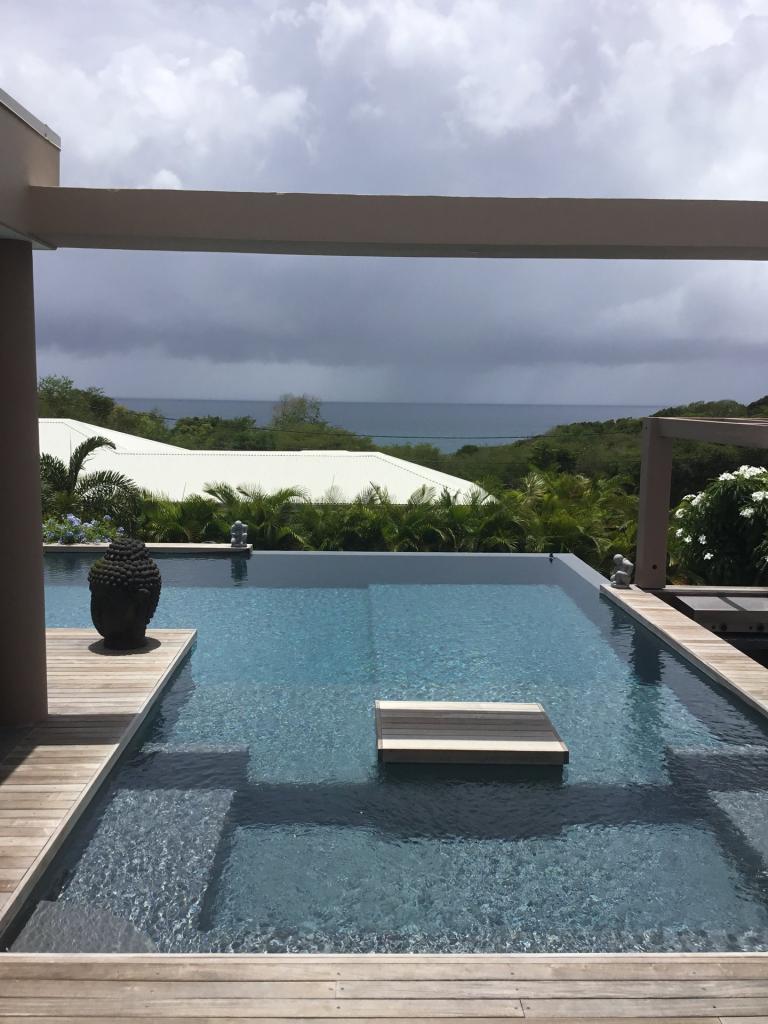 Vue piscine