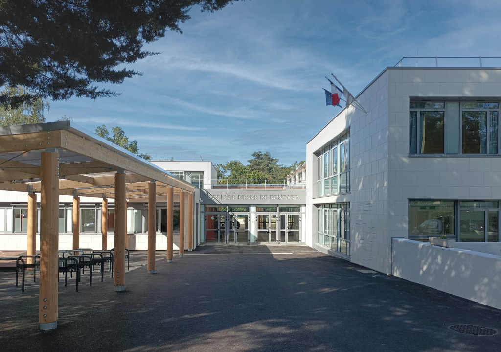 Collège Pierre de Ronsard, Restructuration et extension