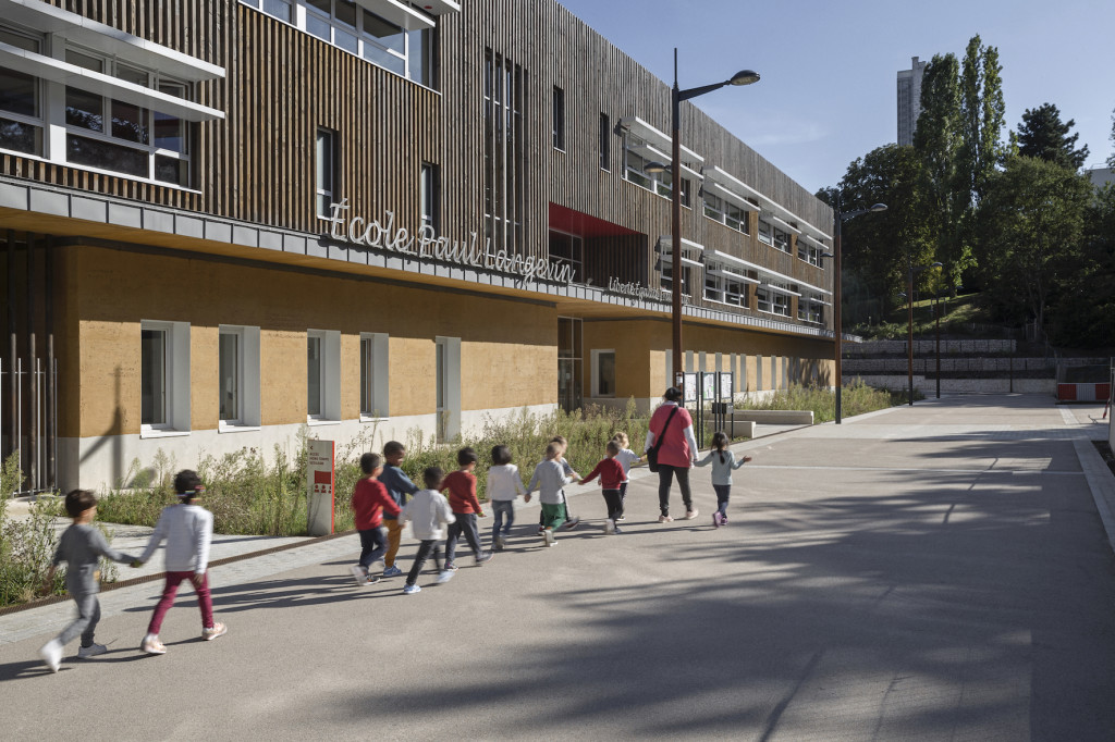 Extension-restructuration du groupe scolaire Paul Langevin à Fontenay-sous-Bois (94)