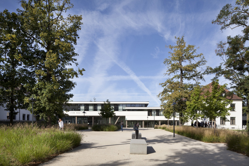 Restructuration-extension du lycée Rosa Parks à Montgeron (91)