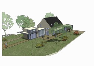 Maison ossature bois à Guérande