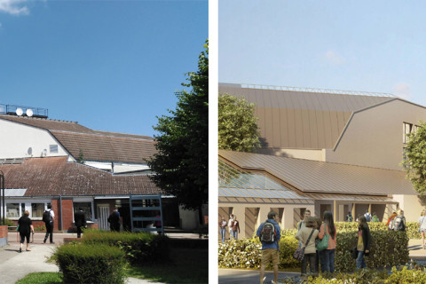 Rénovation Thermique du Lycée Galilée à Cergy-Pontoise
