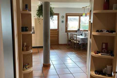vue entrée cuisine