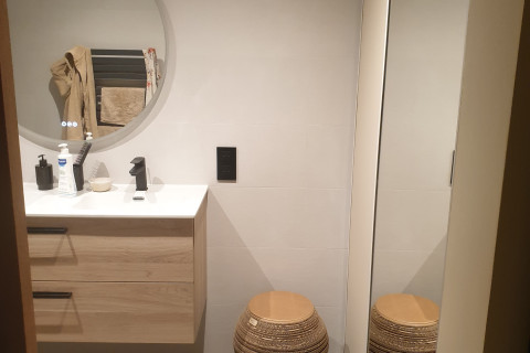 salle de bains rénovée