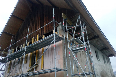 Rénovation d'une bâtisse Bellecombe en Bauges