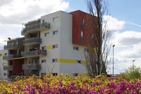 La résidence côté jardins arborés
