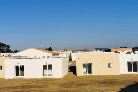 Les logements en cours de construction