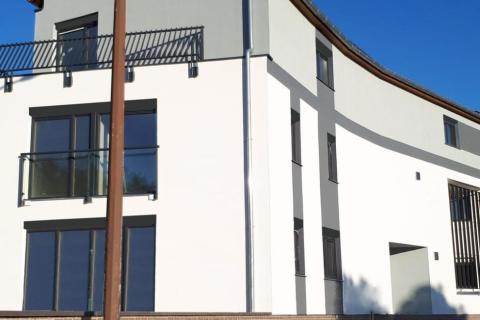 Résidence Courrier Sud, façade et balcons