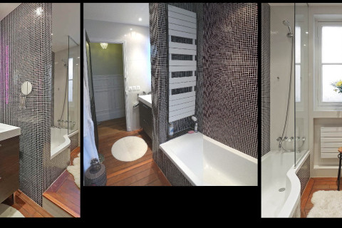 Archintérieur : Montmarte T3 cuisine / salle des bains