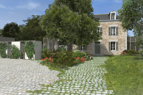 Extension et rénovation d'une maison bourgeoise à Saint-Malo (35)