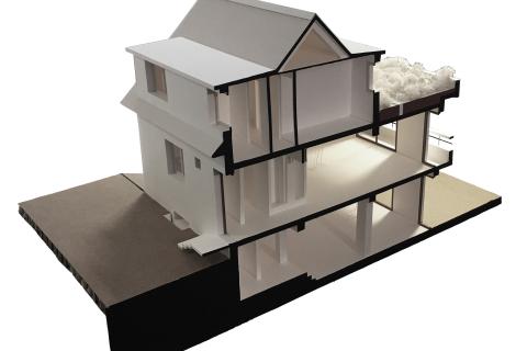 Photo de la maquette au 1-20e
