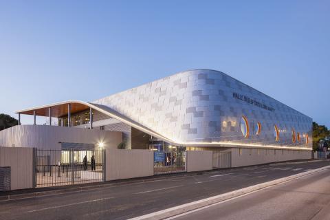 Halle Louis Marty - Vue façade