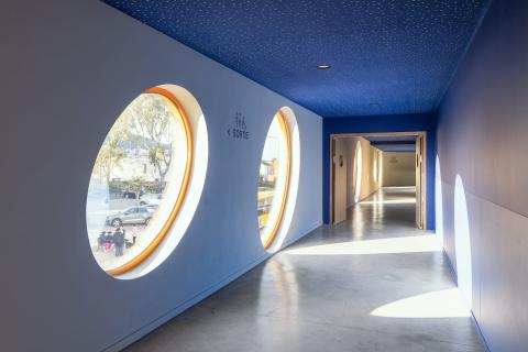 Halle Louis Marty - Couloir intérieur