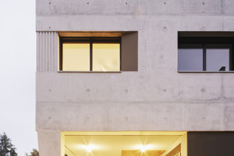 Résidence Joséphine Baker - détail de nuit