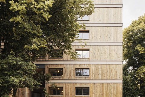 Résidence Joséphine Baker - Détail façade
