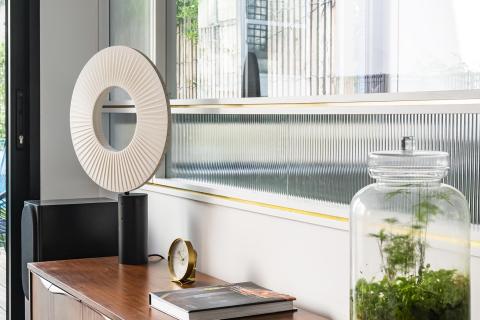 Verrière du bureau