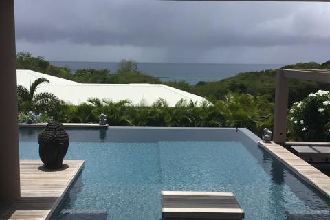 Vue piscine