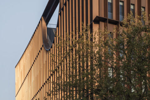 Façade scintillante