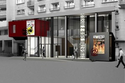 réaménagement du théâtre des deux rives