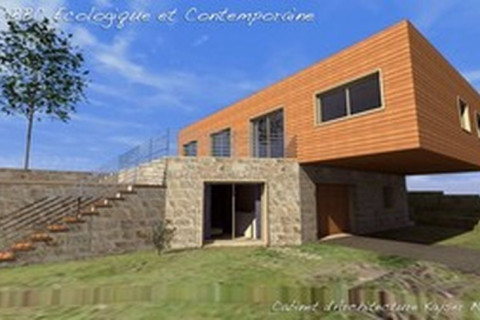 Villa BBC Écologique et contemporaine en Corse