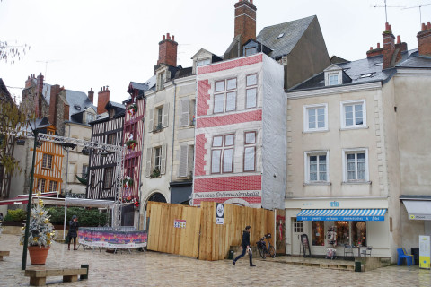 Restauration d'une maison fin XVIème siècle à Orléans.