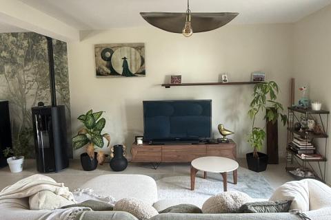 Espace salon chaleureux