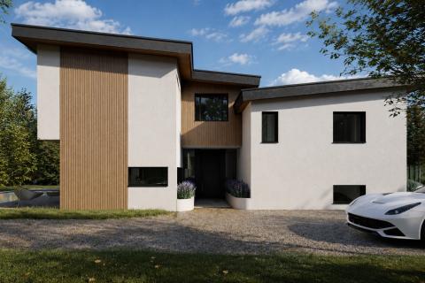 Façade d'entrée