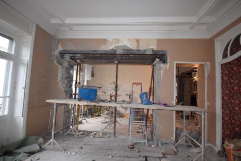 Ouverture des volumes et restructuration